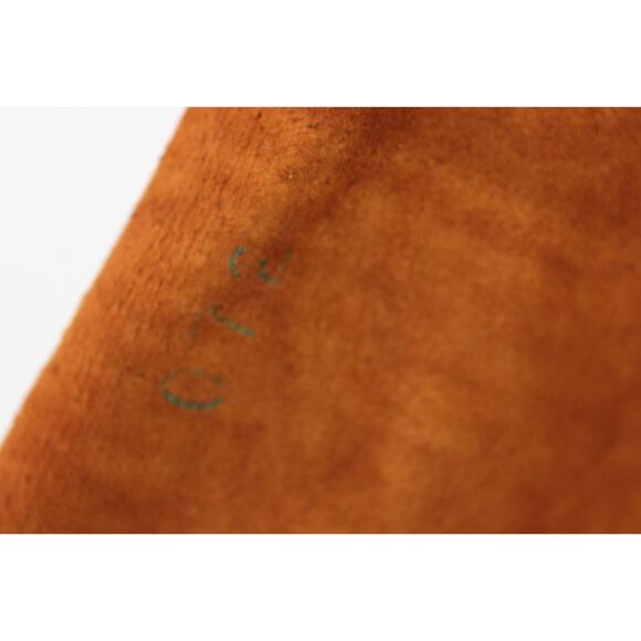 Vintage Skin Hide Leather Handmade Native American Style Dress Beads Fringed O/S - Picture 6 of 16